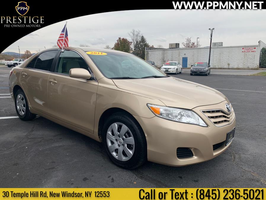 2011 Toyota Camry 4dr Sdn I4 Auto LE (Natl), available for sale in New Windsor, New York | Prestige Pre-Owned Motors Inc. New Windsor, New York 2011 Toyota Camry 4dr Sdn I4 Auto LE (Natl), available for sale in New Windsor, New York | Prestige Pre-Owned Motors Inc. New Windsor, New York