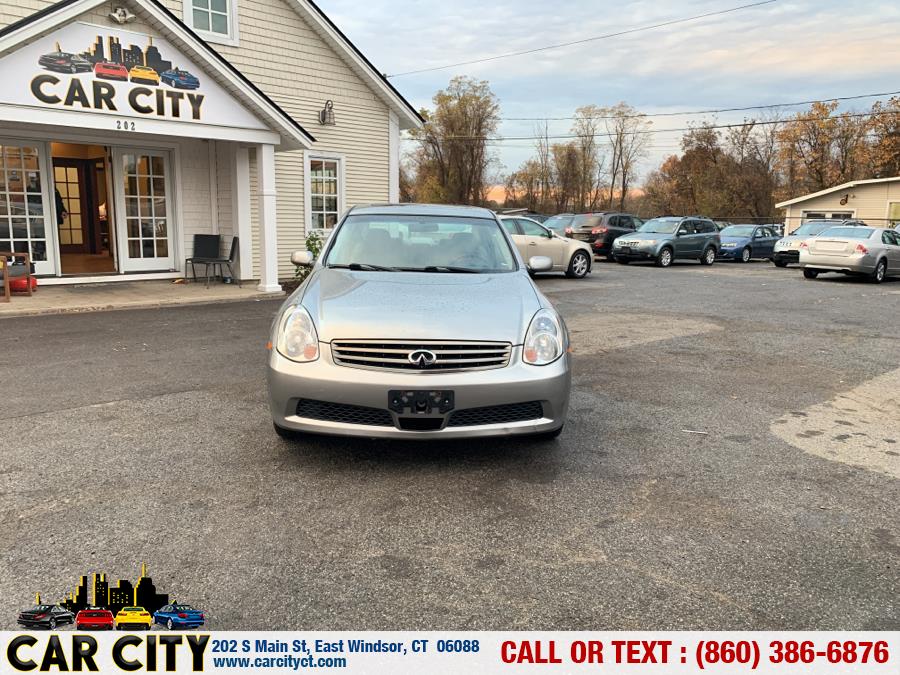 2006 Infiniti G35 Sedan G35x 4dr Sdn AWD Auto, available for sale in East Windsor, Connecticut | Car City LLC. East Windsor, Connecticut 2006 Infiniti G35 Sedan G35x 4dr Sdn AWD Auto, available for sale in East Windsor, Connecticut | Car City LLC. East Windsor, Connecticut