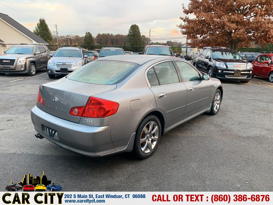 2006 Infiniti G35 Sedan G35x 4dr Sdn AWD Auto, available for sale in East Windsor, Connecticut | Car City LLC. East Windsor, Connecticut 2006 Infiniti G35 Sedan G35x 4dr Sdn AWD Auto, available for sale in East Windsor, Connecticut | Car City LLC. East Windsor, Connecticut