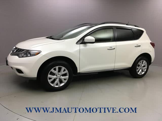 2013 Nissan Murano AWD 4dr SL, available for sale in Naugatuck, Connecticut | J&M Automotive Sls&Svc LLC. Naugatuck, Connecticut