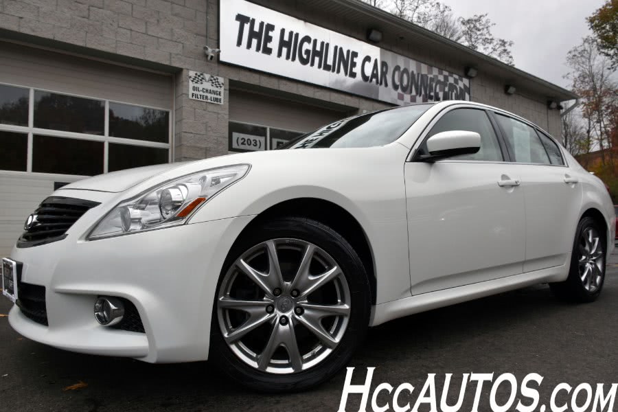 2012 Infiniti G37 Sedan S, available for sale in Waterbury, Connecticut | Highline Car Connection. Waterbury, Connecticut