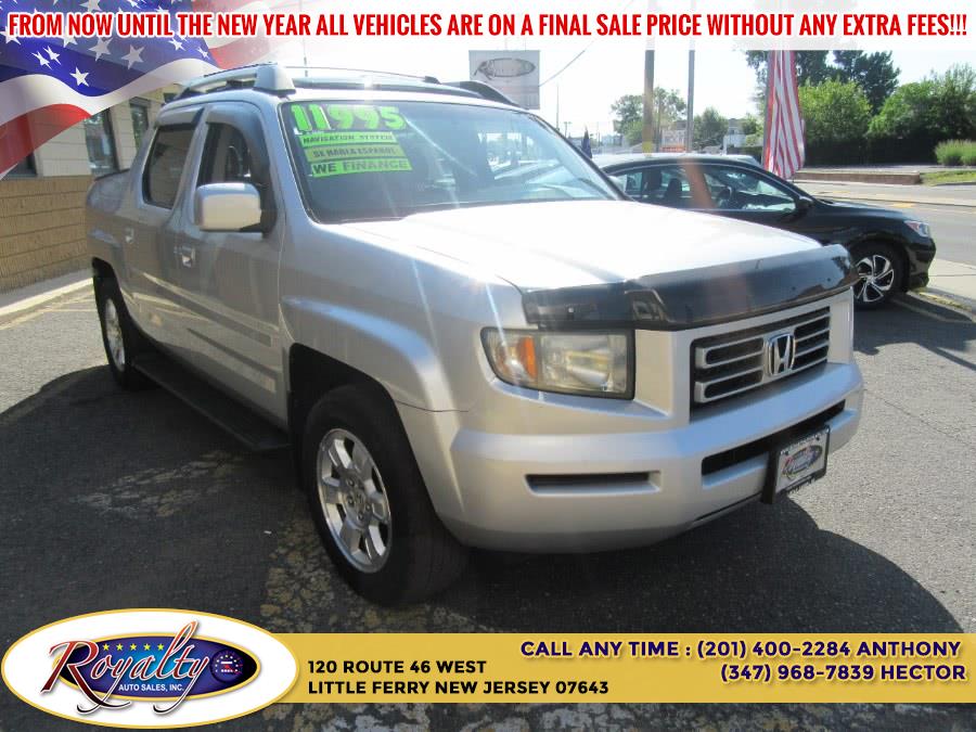 2008 Honda Ridgeline 4WD Crew Cab RTL w/Lthr & Navi, available for sale in Little Ferry, New Jersey | Royalty Auto Sales. Little Ferry, New Jersey