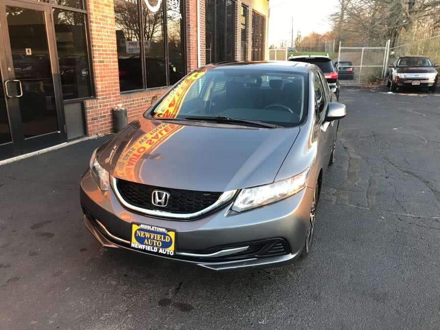 2013 Honda Civic Sdn 4dr Auto EX, available for sale in Middletown, Connecticut | Newfield Auto Sales. Middletown, Connecticut