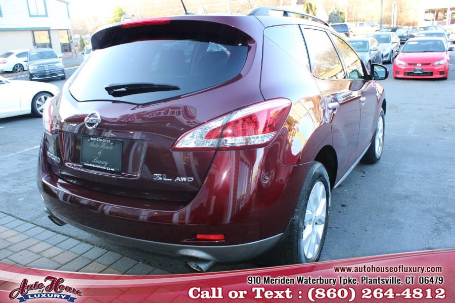 2012 Nissan Murano AWD 4dr SL, available for sale in Plantsville, Connecticut | Auto House of Luxury. Plantsville, Connecticut 2012 Nissan Murano AWD 4dr SL, available for sale in Plantsville, Connecticut | Auto House of Luxury. Plantsville, Connecticut
