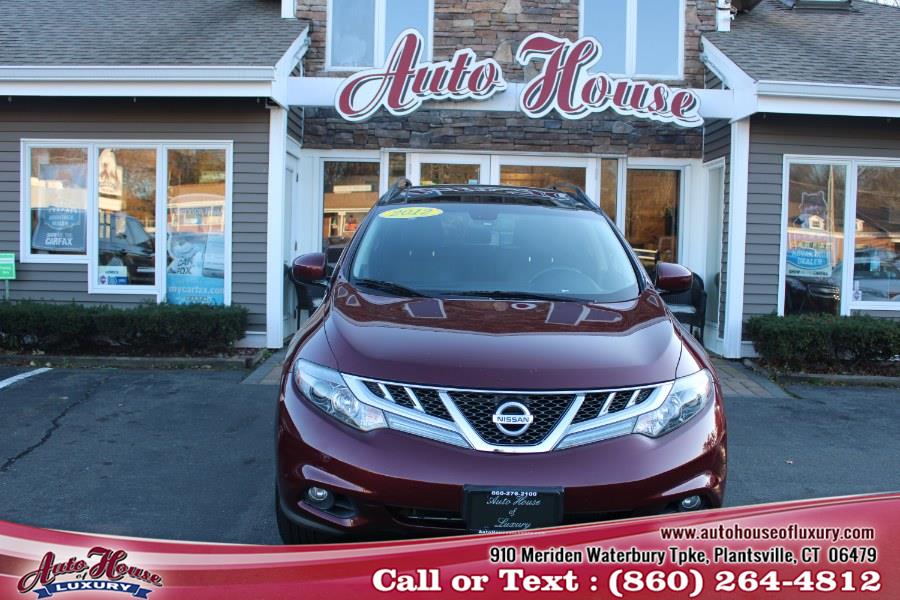 2012 Nissan Murano AWD 4dr SL, available for sale in Plantsville, Connecticut | Auto House of Luxury. Plantsville, Connecticut 2012 Nissan Murano AWD 4dr SL, available for sale in Plantsville, Connecticut | Auto House of Luxury. Plantsville, Connecticut