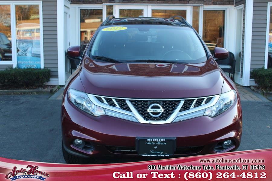 2012 Nissan Murano AWD 4dr SL, available for sale in Plantsville, Connecticut | Auto House of Luxury. Plantsville, Connecticut 2012 Nissan Murano AWD 4dr SL, available for sale in Plantsville, Connecticut | Auto House of Luxury. Plantsville, Connecticut