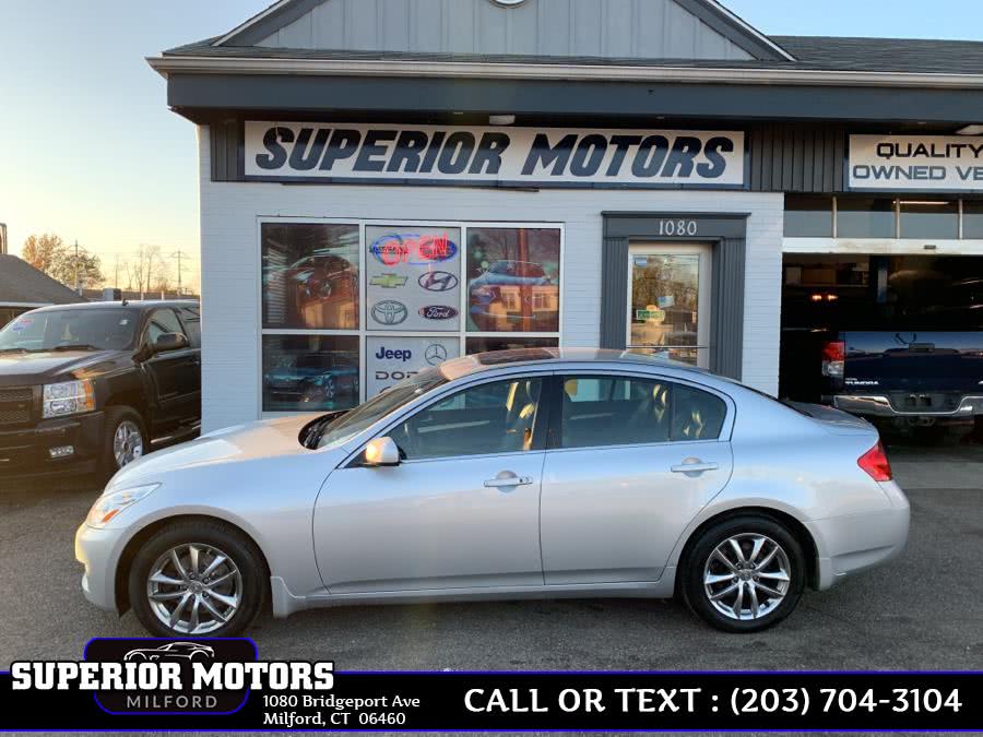 2008 Infiniti G35 X Drive Sedan 4dr x AWD, available for sale in Milford, Connecticut | Superior Motors LLC. Milford, Connecticut