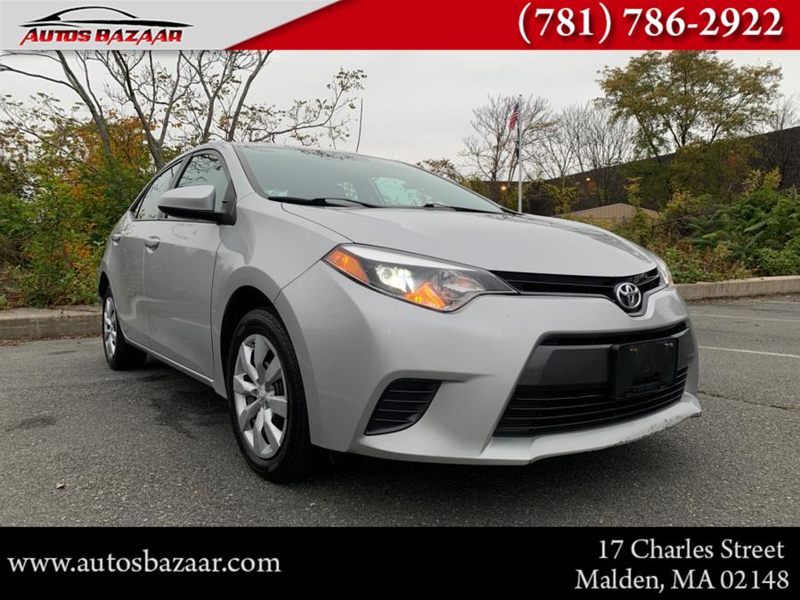 2016 Toyota Corolla 4dr Sdn CVT LE Plus (Natl), available for sale in Malden, Massachusetts | Auto Bazaar. Malden, Massachusetts 2016 Toyota Corolla 4dr Sdn CVT LE Plus (Natl), available for sale in Malden, Massachusetts | Auto Bazaar. Malden, Massachusetts