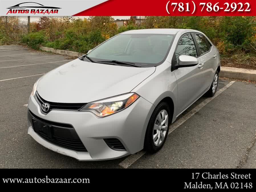 2016 Toyota Corolla 4dr Sdn CVT LE Plus (Natl), available for sale in Malden, Massachusetts | Auto Bazaar. Malden, Massachusetts 2016 Toyota Corolla 4dr Sdn CVT LE Plus (Natl), available for sale in Malden, Massachusetts | Auto Bazaar. Malden, Massachusetts