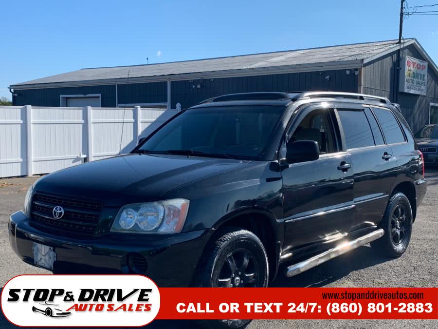 2003 Toyota Highlander 4dr V6 4WD Limited (Natl), available for sale in East Windsor, Connecticut | Stop & Drive Auto Sales. East Windsor, Connecticut 2003 Toyota Highlander 4dr V6 4WD Limited (Natl), available for sale in East Windsor, Connecticut | Stop & Drive Auto Sales. East Windsor, Connecticut