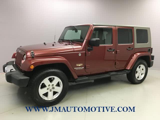 2009 Jeep Wrangler Unlimited 4WD 4dr Sahara, available for sale in Naugatuck, Connecticut | J&M Automotive Sls&Svc LLC. Naugatuck, Connecticut