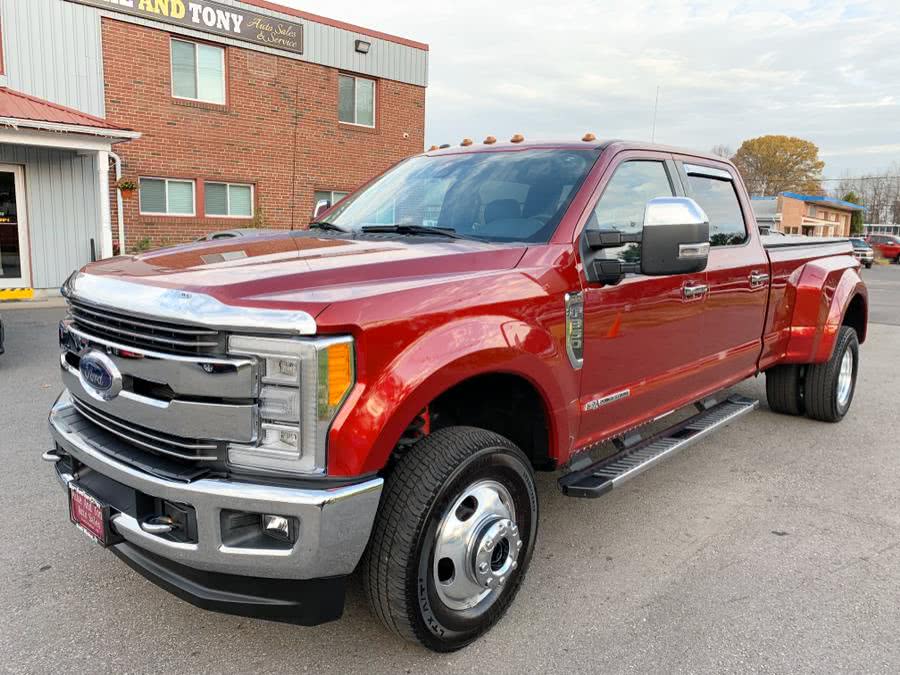 2017 Ford Super Duty F-350 DRW Lariat 4WD Crew Cab 8'' Box, available for sale in South Windsor, Connecticut | Mike And Tony Auto Sales, Inc. South Windsor, Connecticut