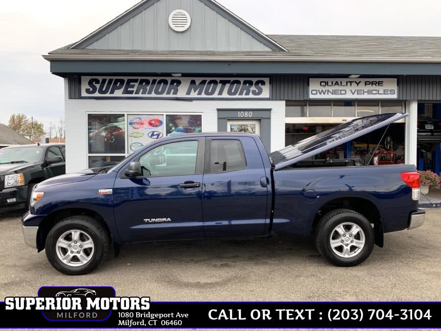 2012 Toyota Tundra 4WD Truck Double Cab 5.7L V8 6-Spd AT (Natl), available for sale in Milford, Connecticut | Superior Motors LLC. Milford, Connecticut