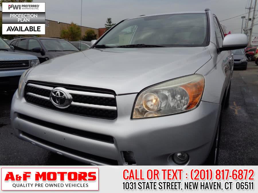 2008 Toyota RAV4 4WD 4dr 4-cyl 4-Spd AT Ltd (Natl), available for sale in East Rutherford, New Jersey | A&F Motors LLC. East Rutherford, New Jersey
