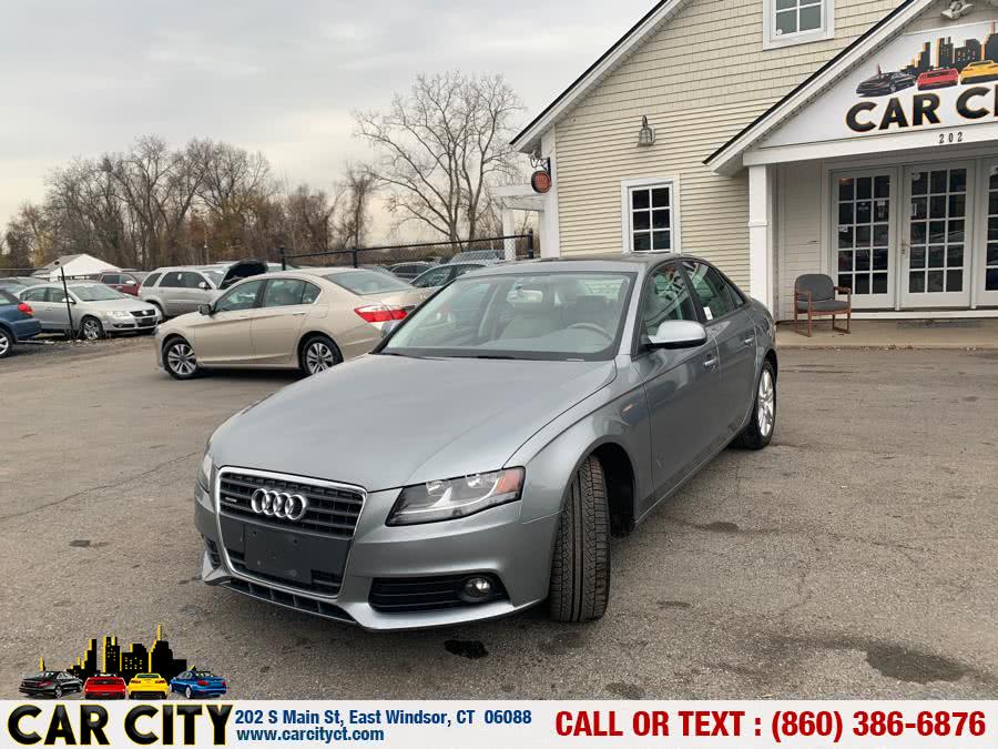 2010 Audi A4 4dr Sdn Auto quattro 2.0T Premium, available for sale in East Windsor, Connecticut | Car City LLC. East Windsor, Connecticut