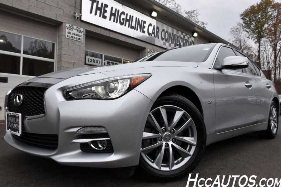 2016 INFINITI Q50 4dr Sdn 2.0t Premium AWD, available for sale in Waterbury, Connecticut | Highline Car Connection. Waterbury, Connecticut