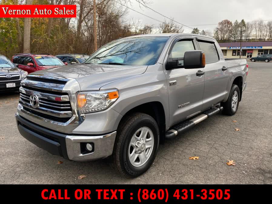 2016 Toyota Tundra 4WD Truck CrewMax 5.7L V8 6-Spd AT SR5 (Natl), available for sale in Manchester, Connecticut | Vernon Auto Sale & Service. Manchester, Connecticut
