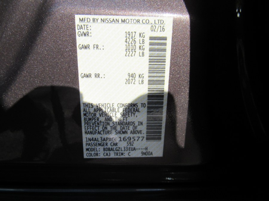 2016 Nissan Altima 4dr Sdn I4 2.5 S, available for sale in Worcester, Massachusetts | Hilario's Auto Sales Inc.. Worcester, Massachusetts 2016 Nissan Altima 4dr Sdn I4 2.5 S, available for sale in Worcester, Massachusetts | Hilario's Auto Sales Inc.. Worcester, Massachusetts