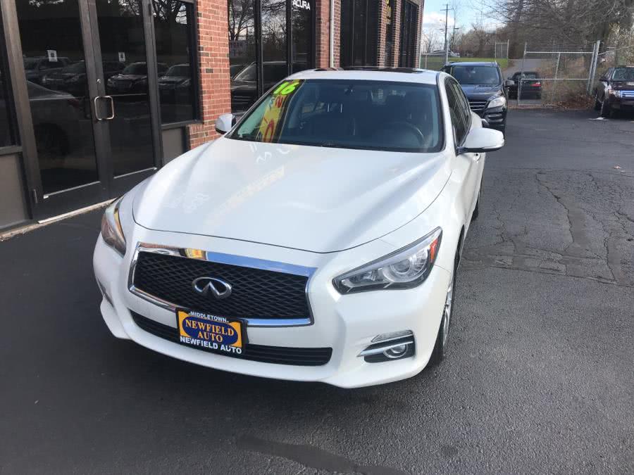 2016 INFINITI Q50 4dr Sdn 2.0t Premium AWD, available for sale in Middletown, Connecticut | Newfield Auto Sales. Middletown, Connecticut
