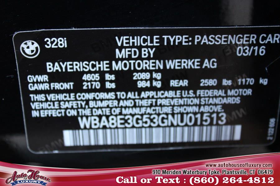 2016 BMW 3 Series 4dr Sdn 328i xDrive AWD SULEV South Africa, available for sale in Plantsville, Connecticut | Auto House of Luxury. Plantsville, Connecticut 2016 BMW 3 Series 4dr Sdn 328i xDrive AWD SULEV South Africa, available for sale in Plantsville, Connecticut | Auto House of Luxury. Plantsville, Connecticut