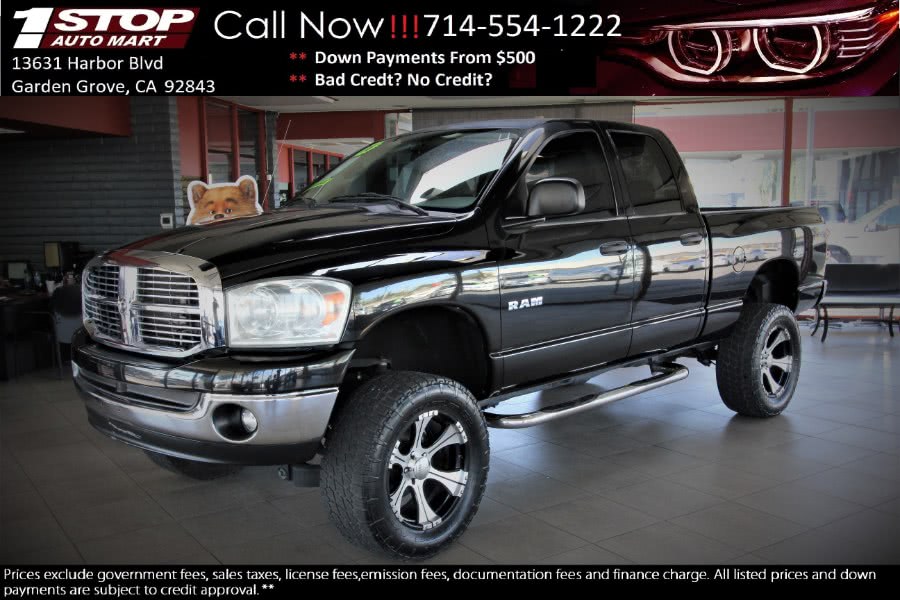 2008 Dodge Ram 1500 2WD Quad Cab 140.5" SLT, available for sale in Garden Grove, California | 1 Stop Auto Mart Inc.. Garden Grove, California