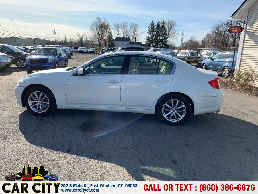 2008 Infiniti G35 Sedan 4dr x AWD, available for sale in East Windsor, Connecticut | Car City LLC. East Windsor, Connecticut 2008 Infiniti G35 Sedan 4dr x AWD, available for sale in East Windsor, Connecticut | Car City LLC. East Windsor, Connecticut