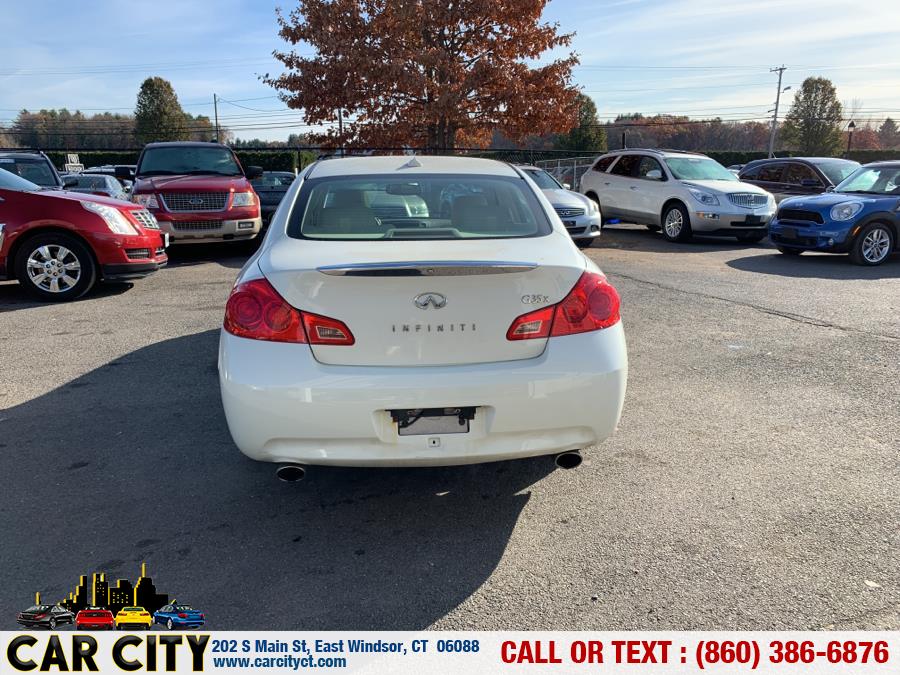 2008 Infiniti G35 Sedan 4dr x AWD, available for sale in East Windsor, Connecticut | Car City LLC. East Windsor, Connecticut 2008 Infiniti G35 Sedan 4dr x AWD, available for sale in East Windsor, Connecticut | Car City LLC. East Windsor, Connecticut