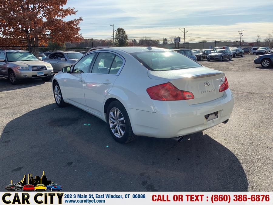 2008 Infiniti G35 Sedan 4dr x AWD, available for sale in East Windsor, Connecticut | Car City LLC. East Windsor, Connecticut 2008 Infiniti G35 Sedan 4dr x AWD, available for sale in East Windsor, Connecticut | Car City LLC. East Windsor, Connecticut