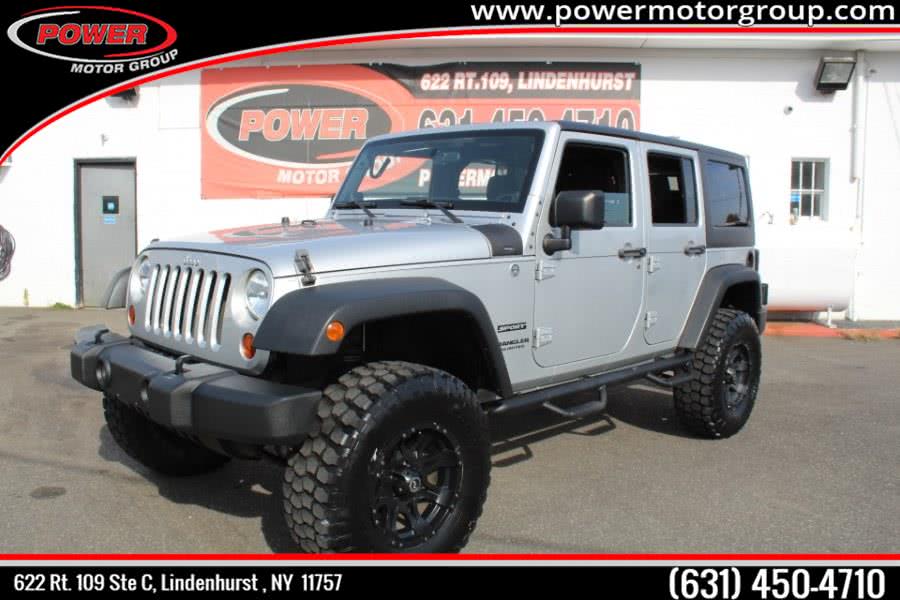 2011 Jeep Wrangler Unlimited 4WD 4dr Sport, available for sale in Lindenhurst, New York | Power Motor Group. Lindenhurst, New York