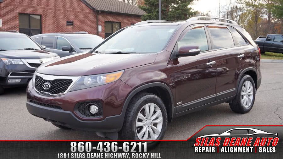 2011 Kia Sorento AWD 4dr V6 EX, available for sale in Rocky Hill , Connecticut | Silas Deane Auto LLC. Rocky Hill , Connecticut