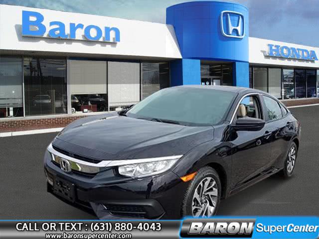 2017 Honda Civic Sedan EX, available for sale in Patchogue, New York | Baron Supercenter. Patchogue, New York