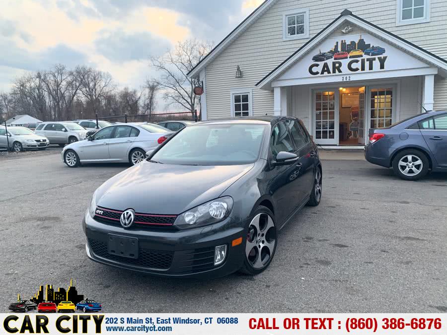 2011 Volkswagen GTI 4dr HB DSG w/Sunroof, available for sale in East Windsor, Connecticut | Car City LLC. East Windsor, Connecticut