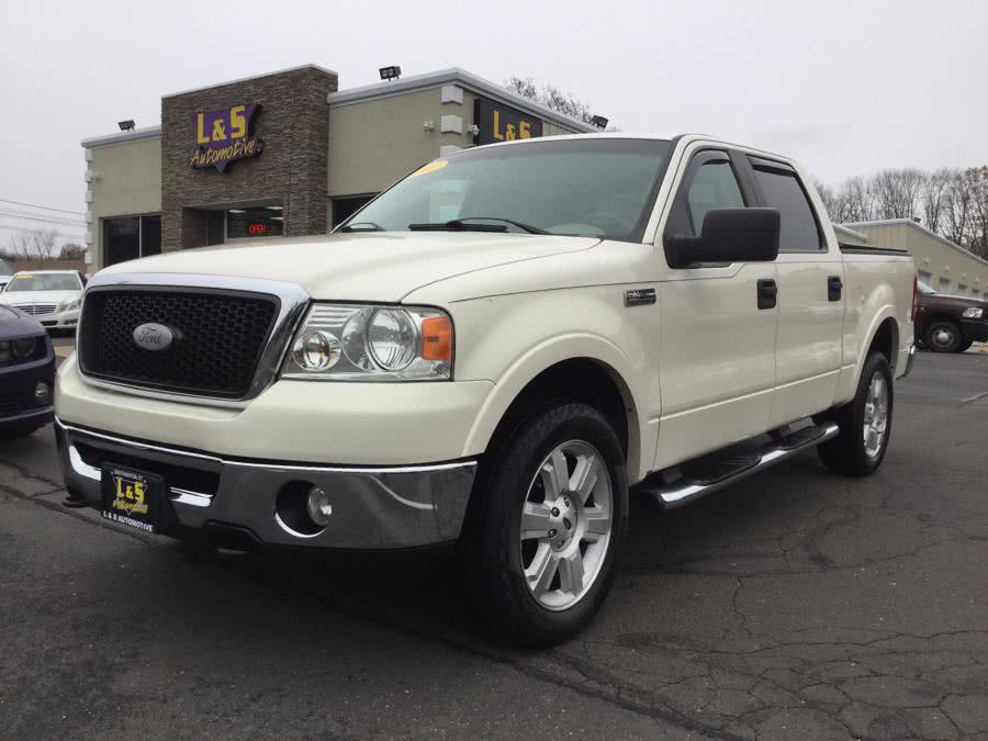 2007 Ford F-150 4WD SuperCrew 139" Lariat, available for sale in Plantsville, Connecticut | L&S Automotive LLC. Plantsville, Connecticut