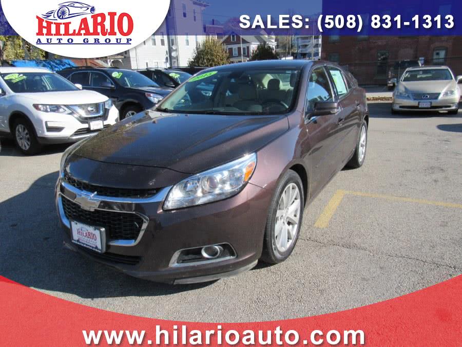 2015 Chevrolet Malibu 4dr Sdn LT w/2LT, available for sale in Worcester, Massachusetts | Hilario's Auto Sales Inc.. Worcester, Massachusetts