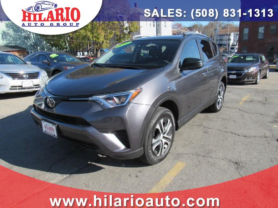2017 Toyota RAV4 LE AWD (Natl), available for sale in Worcester, Massachusetts | Hilario's Auto Sales Inc.. Worcester, Massachusetts
