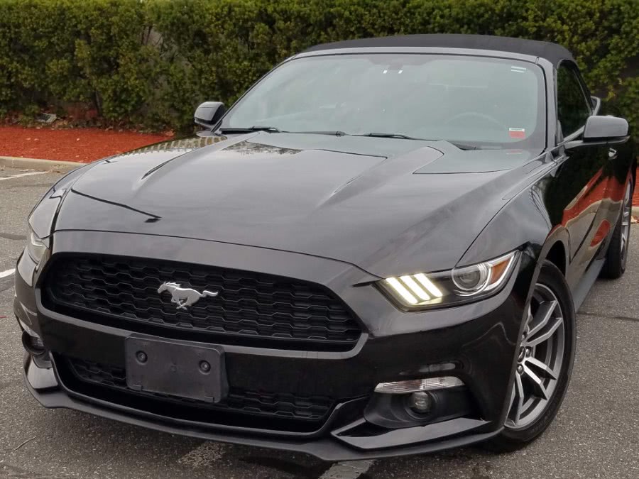 2016 Ford Mustang 2dr Convertible EcoBoost Premium w/Leather,Push Start,Back-up Camera, available for sale in Queens, NY