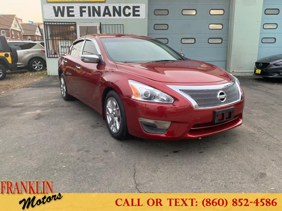 2014 Nissan Altima 4dr Sdn I4 2.5 S, available for sale in Hartford, Connecticut | Franklin Motors Auto Sales LLC. Hartford, Connecticut