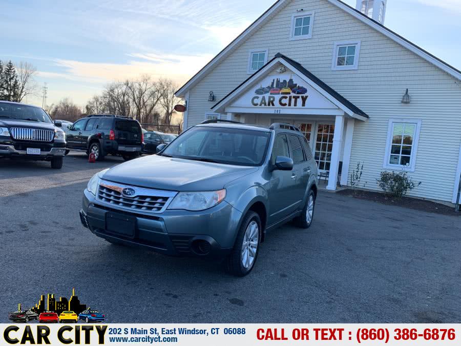 2012 Subaru Forester 4dr Auto 2.5X Premium PZEV, available for sale in East Windsor, Connecticut | Car City LLC. East Windsor, Connecticut