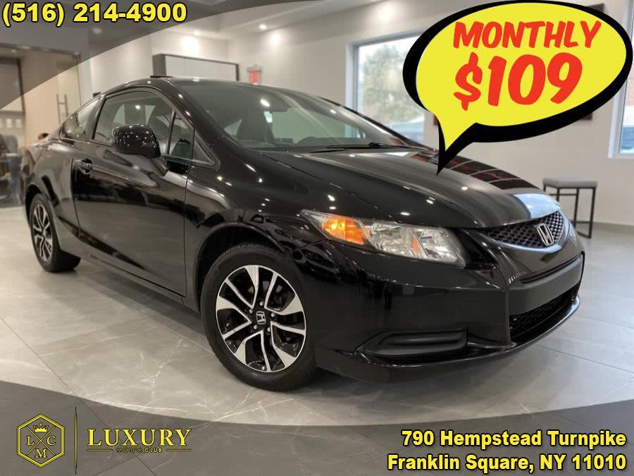 2013 Honda Civic Cpe 2dr Auto EX, available for sale in Franklin Square, New York | Luxury Motor Club. Franklin Square, New York