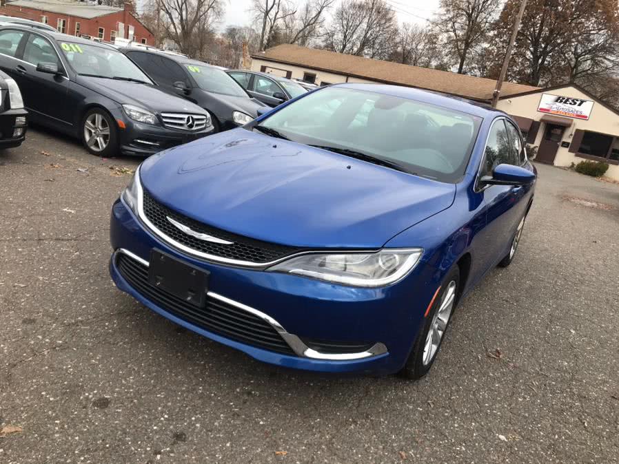 2015 Chrysler 200 4dr Sdn Limited FWD, available for sale in Manchester, Connecticut | Best Auto Sales LLC. Manchester, Connecticut 2015 Chrysler 200 4dr Sdn Limited FWD, available for sale in Manchester, Connecticut | Best Auto Sales LLC. Manchester, Connecticut