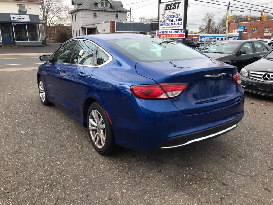 2015 Chrysler 200 4dr Sdn Limited FWD, available for sale in Manchester, Connecticut | Best Auto Sales LLC. Manchester, Connecticut 2015 Chrysler 200 4dr Sdn Limited FWD, available for sale in Manchester, Connecticut | Best Auto Sales LLC. Manchester, Connecticut