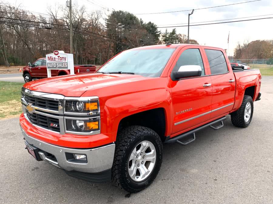 2014 Chevrolet Silverado 1500 4WD Crew Cab 143.5" LTZ w/2LZ, available for sale in South Windsor, Connecticut | Mike And Tony Auto Sales, Inc. South Windsor, Connecticut