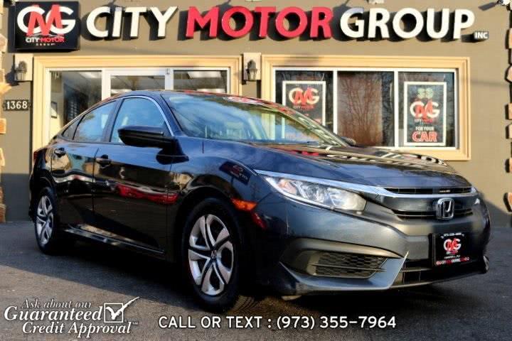 2016 Honda Civic LX, available for sale in Haskell, New Jersey | City Motor Group Inc.. Haskell, New Jersey