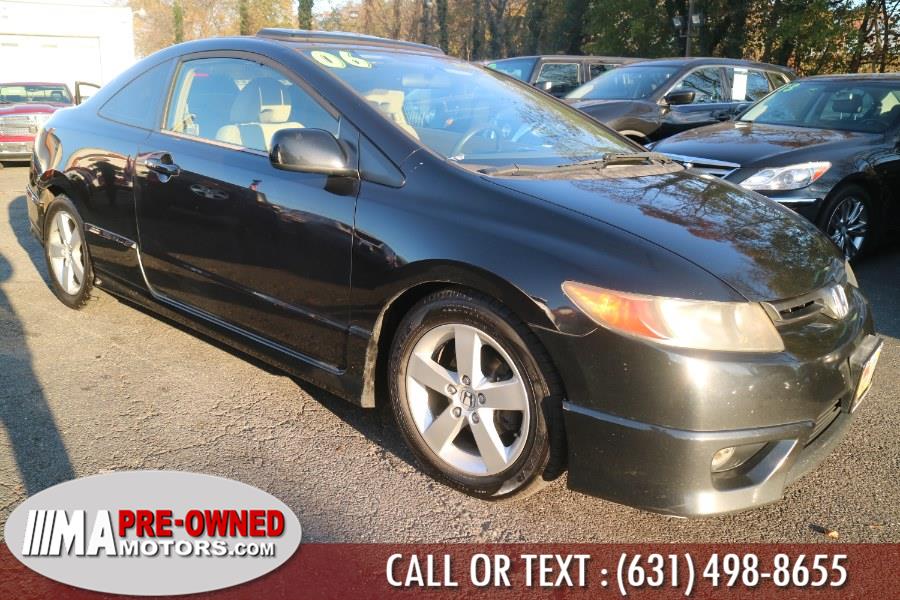 2006 Honda Civic Cpe EX AT, available for sale in Huntington Station, New York | M & A Motors. Huntington Station, New York 2006 Honda Civic Cpe EX AT, available for sale in Huntington Station, New York | M & A Motors. Huntington Station, New York