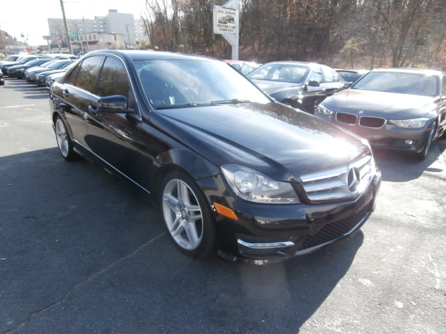 2012 Mercedes-Benz C-Class 4dr Sdn C300 Sport 4MATIC, available for sale in Waterbury, Connecticut | Jim Juliani Motors. Waterbury, Connecticut