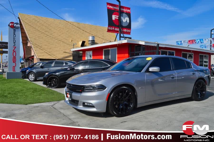 2018 Dodge Charger R/T RWD, available for sale in Moreno Valley, California | Fusion Motors Inc. Moreno Valley, California