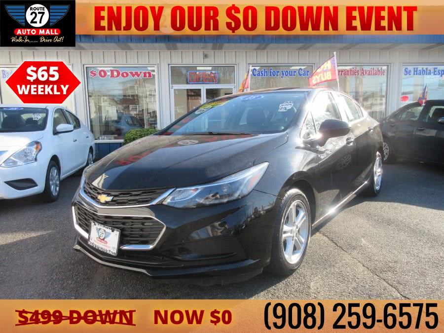 Used Chevrolet Cruze 4dr Sdn 1.4L LT w/1SD 2018 | Route 27 Auto Mall. Linden, New Jersey