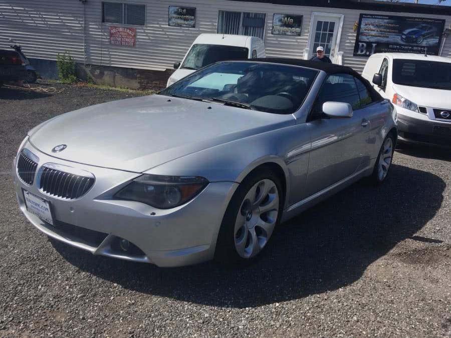 2005 BMW 6 Series 645Ci 2dr Convertible, available for sale in Bohemia, New York | B I Auto Sales. Bohemia, New York