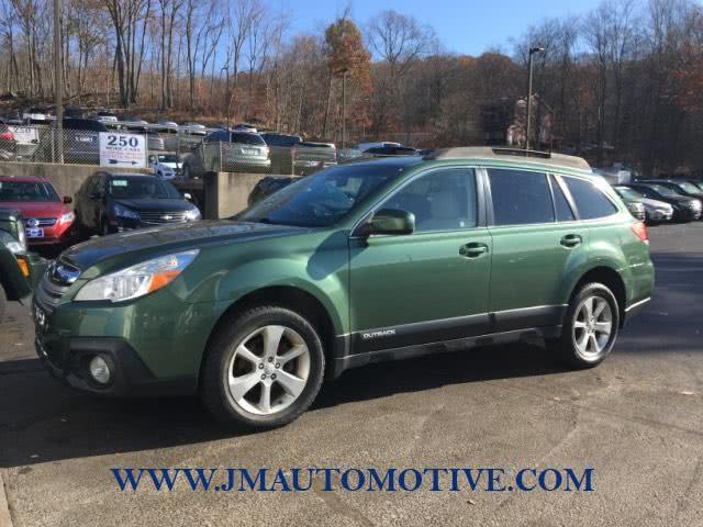 2013 Subaru Outback 4dr Wgn H4 Man 2.5i Premium, available for sale in Naugatuck, Connecticut | J&M Automotive Sls&Svc LLC. Naugatuck, Connecticut