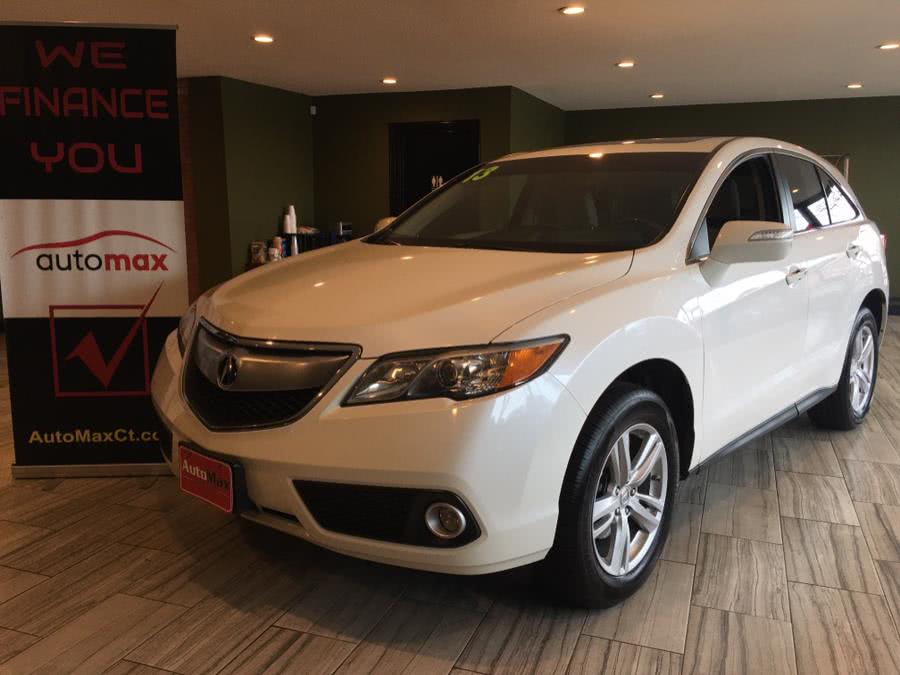 2013 Acura RDX AWD 4dr Tech Pkg, available for sale in West Hartford, Connecticut | AutoMax. West Hartford, Connecticut
